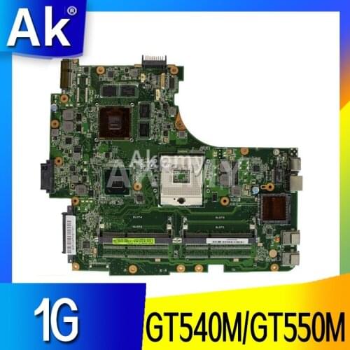 AK N53SV Laptop motherboard for ASUS N53SV N53SN N53SM N53S N53 Test original mainboard GT540M/GT550M 1GB