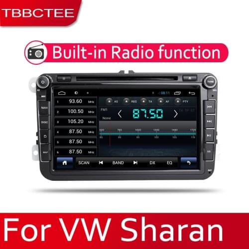 For Volkswagen VW Sharan 2010~2018 Media Navi DVD Android 2 Din Car radio Multimedia Video Player auto Stereo GPS MAP