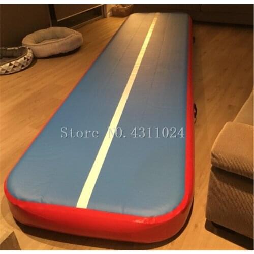 Free Shipping,Free Pump, 5x1x0.1m Gymnastics Inflatable Air Track Tumbling Mat Gym AirTrack For Sale