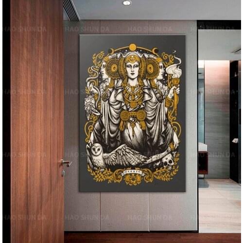 IBERIAN HECATE Posters and Prints Wall Art Poster Canvas Painting Home Office Hotel Apartment Living Room Decor
