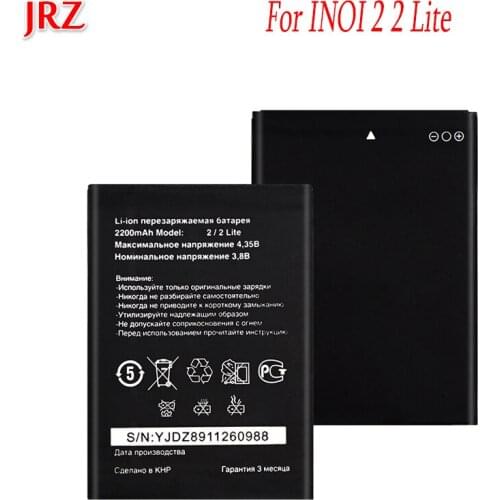 JRZ​ 2200mAh Battery For INOI 2 2 Lite Mobile Phone High Quality Replacement Li-ion Batteria For INOI 2 2 Lite