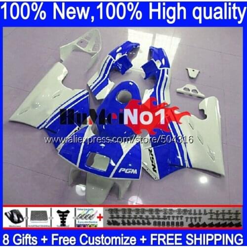 Body For HONDA NSR250R NS250 NSR 250 NSR 250R 1988 1989 131MC.210 MC16 MC18 blue glossy PGM2 NSR250 R RR NSR250RR 88 89 Fairing