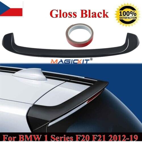 MagicKit For BMW F20 F21 1 Series Gloss Black AC Style Rear Roof Trunk Lip Spoiler UK