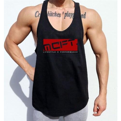 Muscleguys Gym Clothing Mens Mesh Fitness Stringer Tank Top Men Bodybuilding Vest Sports Running Vest Workout Sleeveless Shirt