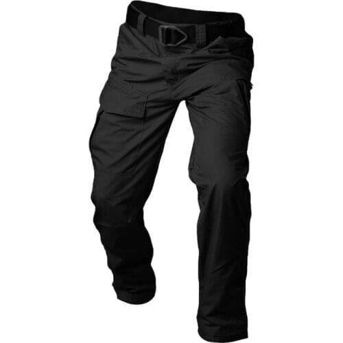 Tactical Mens Ripstop Pants Military Casual Cargo SWAT Combat Clothing Four Seasons Trousers With Multi Pockets
