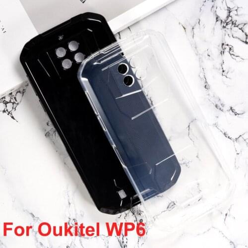 For Oukitel WP6 Protector Case Soft Silicon TPU Mobile Phone Back Case Cover For Oukitel WP6 Funda Capa Protective Cover Coque
