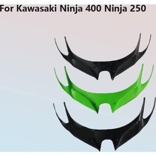For Kawasaki Ninja 400 Ninja 250 2018 2019 Winglets Front Fairing Pneumatic Wing Tip Wing ABS Plastic Cover Protective