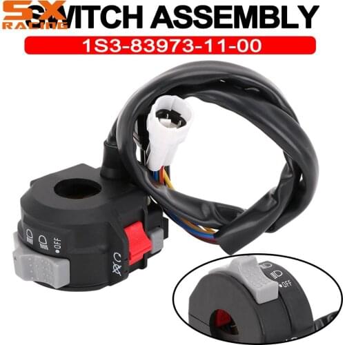 Switch Assembly Control Light Choke Engine Start Run Off Headlight For YAMAHA RAPTOR 700 700R YFZ 450R 450X KODIAK 450 700 ATV