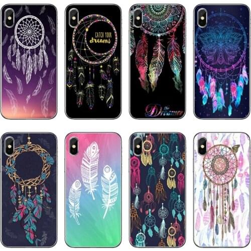 Dream Catcher Style Transparent Phone Case For iPhone 12 11 Pro Max Mini XS Max XR X 8 7 Plus 6 6S Plus 5 5S SE 2020