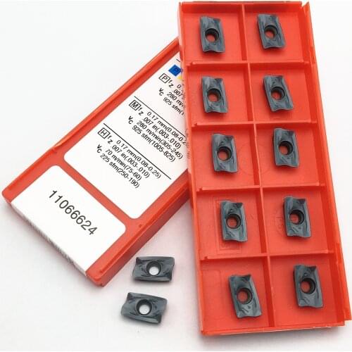 100PCS Free Shipping R390 11T308M PM 1130 Carbide Insert Milling Machine Face Milling Tool R39011T308M PM1130 Lathe Tool Blade
