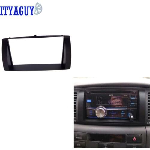 173MMx98MM Car refitting DVD frame panel Dash Fascia Radio Frame Audio frame For BYD F3 2008-2013 2DIN Plastics High quality