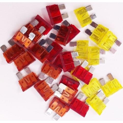 200pcs mixed Standard Blade Fuse kit 10 20 40 Amp for Car Truck SUVs MOTORCYCLE