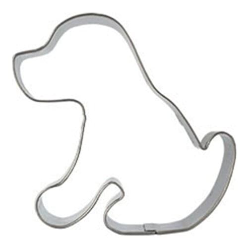 Lovely Puppy Aluminum Bakeware Kitchen Biscuit Cookie Tools Vegetable Cutter Mould Stainless Steel Selling Products Online DZ165