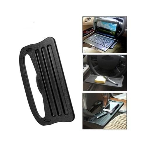 Car Multifunctional Steering Wheel Card Laptop Tables Grooved Surface Auto Supplies Universal Accessories