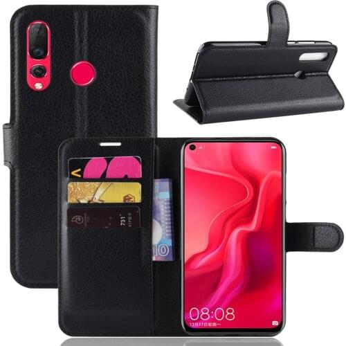 For Huawei Nova 4 Case Flip Leather Phone Case For Huawei Nova 4 Wallet Leather Stand Cover Filp Cases For Huawei Nova 4
