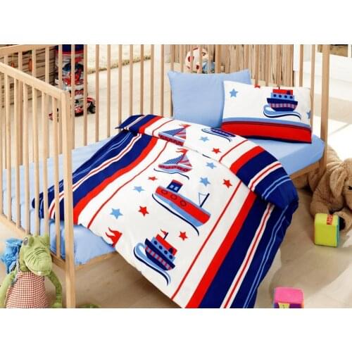 Cottonbox Sailor Baby Duvet cover set Blue