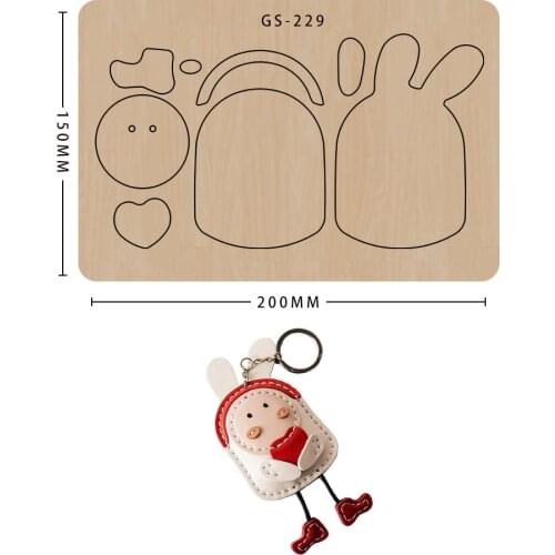 Leather Tools Wood Mold Pendant Cutting Dies Diy Craft Suitable For Common Sizzix Machines On The Market