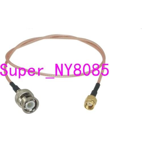 Cable BNC male plug to RP-SMA Male jack RG316 RF Pigtail jumper cable 4inch~10M
