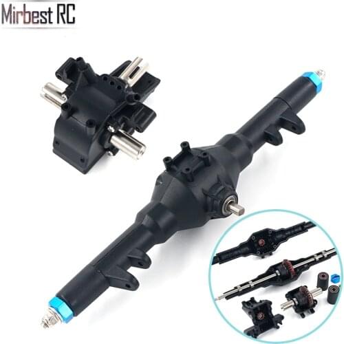 Metal differential gear front rear wave box Hydraulic Transmission Box RC car accessories For WLtoys 12428 12423 Upgrade parts