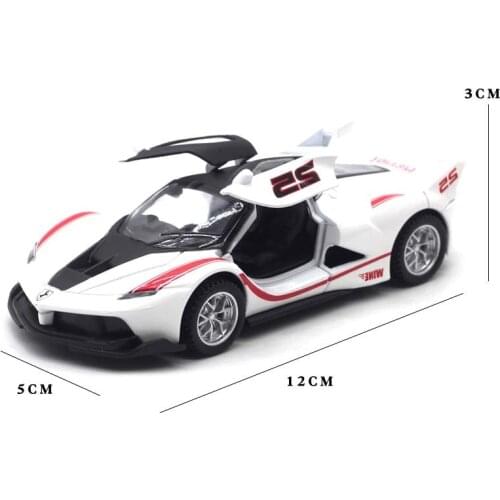 Fashion 1:32 Pull Back Car Model Die-Casting Metal Model Children Toy Boyfriend Gift Simulated Alloy Car Collection 2021