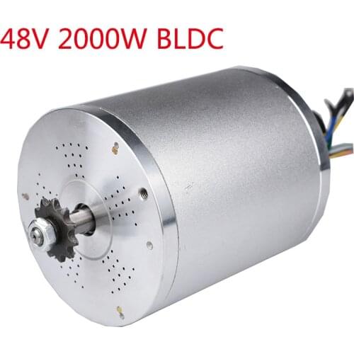 New 48V 2000W Brushless Motor For Electric Bicycle Motorcycle Accessories BLDC Electric Bike Scooter Motors 5400RPM Wholesale
