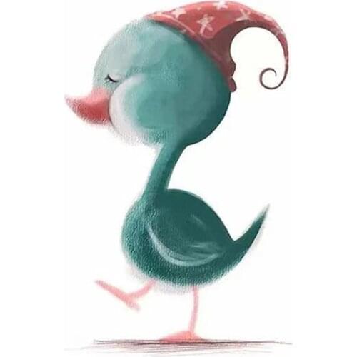 DIY Bead embroidery With Pre-printed Pattern Animal series Home decoration Cross embroidery kit Embroidery pendant 12..3”x18.9"