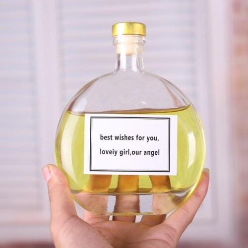 New Wine Glass Bottle Liquor Alcohol Vodka Whiskey Hip Flasks