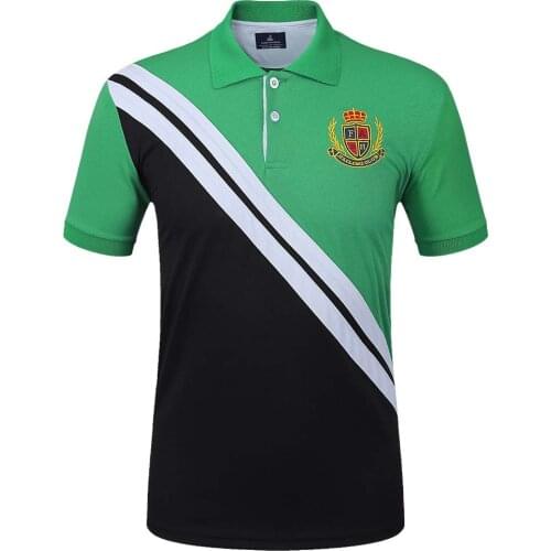New Mens Polo Shirt Short Sleeve Cotton Jerseys Shirts Male Slim Fit Tennis Shirts Plus Size Basketball Casual Soccer Tops 3XL