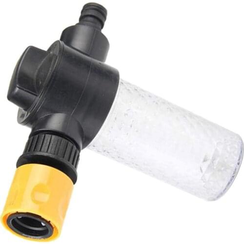 The new plastic foam pot household car washing watering flower washing dog artifact with double outlet pacifier joint foam cup