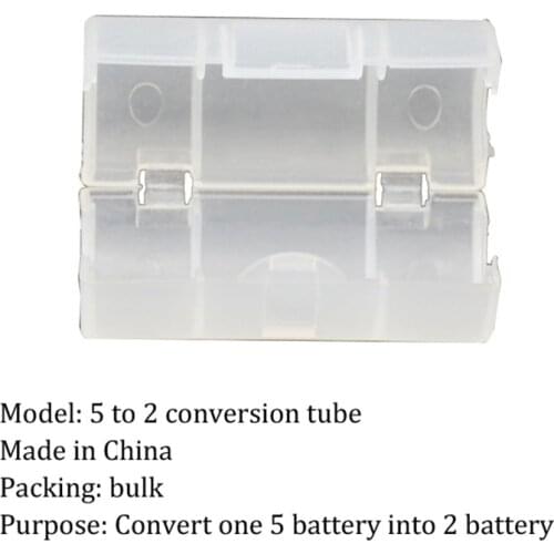 1Pcs AAA to AA/AA to C/D Battery Combination Adaptor Combination Cell Battery Box Adaptor AAA AA Holder Case Converter Switch