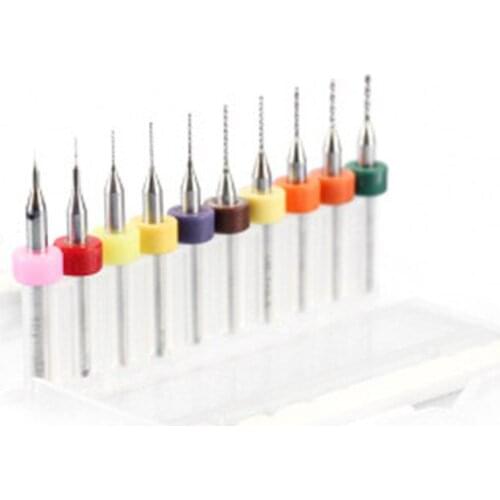 1 Set 0.1-1/0.3-1.2/1.1-2/0.6-1.5mm High Quality Hard Alloy PCB Print Circuit Board Carbide Micro Drill Bits Tool Carving bit