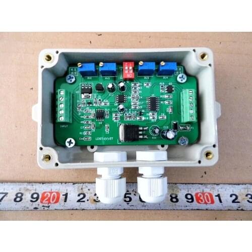 0-5V 4-20MA load cell pressure sensor amplifier PLC transmitter signal converter dynamometer