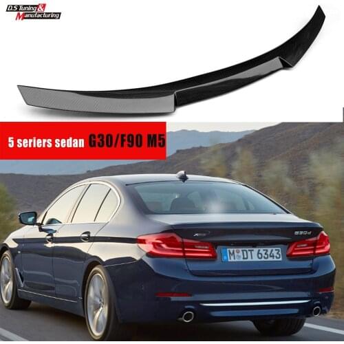 Carbon Fiber CF Spoiler Heckspoiler Ducktail for BMW 2017 - 2022 5 Series G30, M5 F90