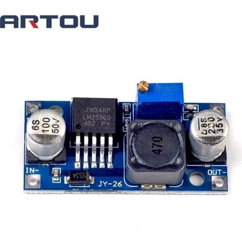 1PCS DC-DC Buck Converter Step Down Module LM2596 Power Supply Output 1.23V-30V Hot Selling