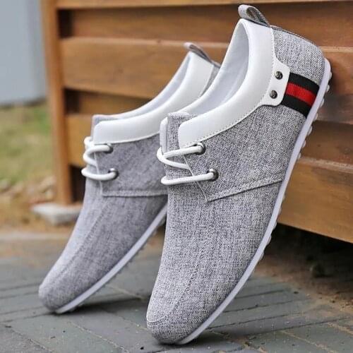 2021 Lazy Mens Casual Shoes Summer Breathable Canvas Mens Driving Shoes New Fashion Flat Sports Shoes Men Zapatos De Hombre