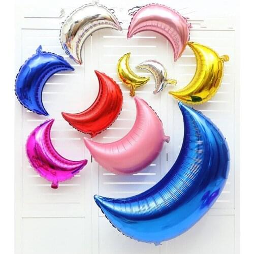 5pcs 10 Inch Star Balloon Moon Inflatable Helium Balls Wedding Birthday Party Decoration Kids Christmas Decor Children Toy Gift