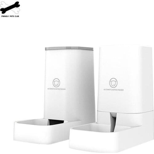 Automatic Bowls For Cats Siphon Pump Cat Bowl Drinking 3.8L Water Feeding Dispenser Fountain Bottle For Dog Feeder Pet Food Bowl