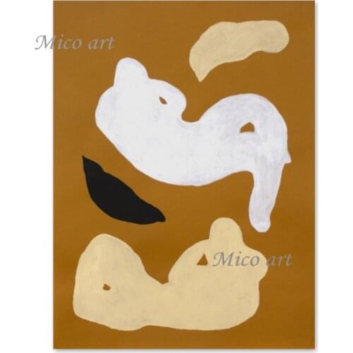 No Frame Latest Abstract Design Christmas Gift Oil Painting Canvas Picture Handmade Wall Art Panel Set For Home Showpieces