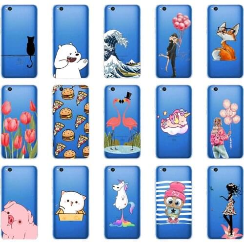 For Xiaomi Redmi Go Case on Redmi Go Cover 5.0" Silicone Soft Back Cover Case For Fundas Xiaomi Redmi Go Coque Phone Cases