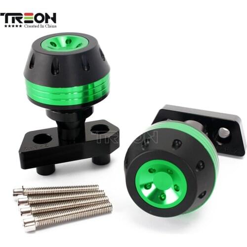 CNC Aluminum Crash Pads Frame Sliders Protector Cover Motorycycle Accessories For KAWASAKI Z800 Z 800 2013-2014