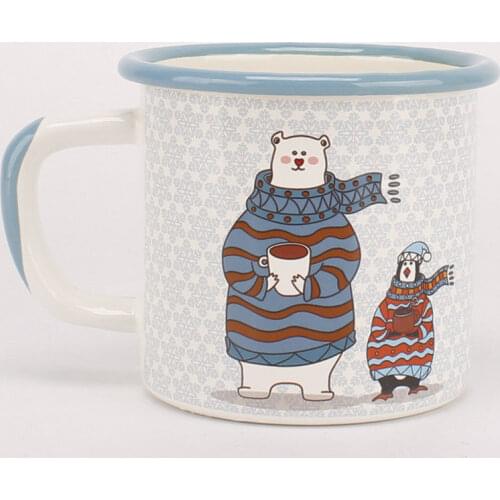 Enamel MugWater Tea Milk Cup Coffee Cup mug cute coffee mugs and cups coffee mug with lid turkish coffee cups