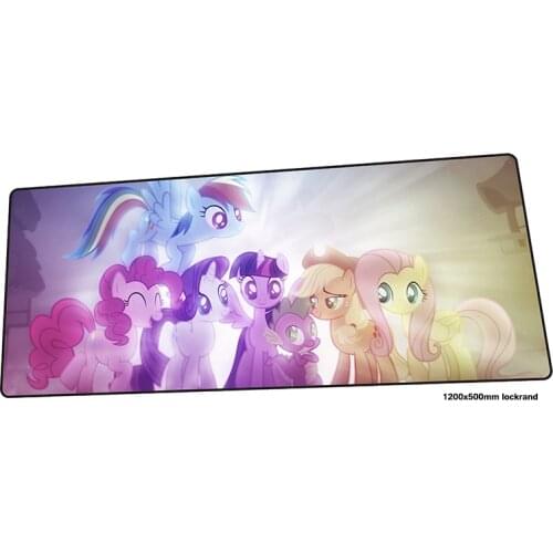 My little pony mouse pad gamer Boy Gift 120x50cm notbook mouse mat gaming mousepad large wrist rest pad mouse PC desk padmouse