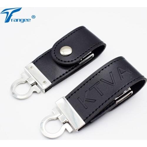 10PCS/LOT Leather USB Flash Drive Pen drive 4GB 8GB 16GB 32GB commercial Pendrive creative 64GB usb stick Free Logo Debossed