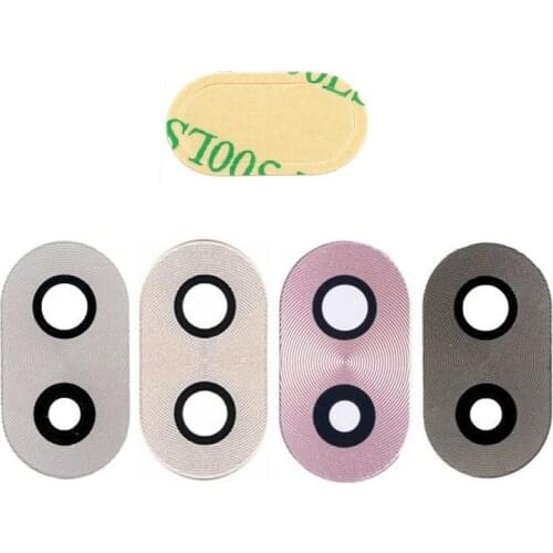 For Huawei Honor 6X Rear Camera Lens Glass Cover With Adhensive Repair Part Gold Silver Rose Gold Grey