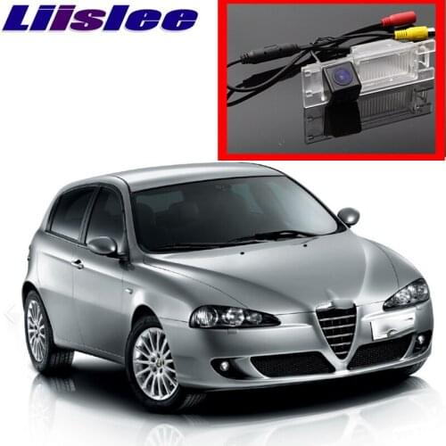 LiisleeFor Alfa Romeo 147 AR Car Camera High Quality Rear View Waterproof Back Up Camera For NTSC Use / CCD + RCA Connector