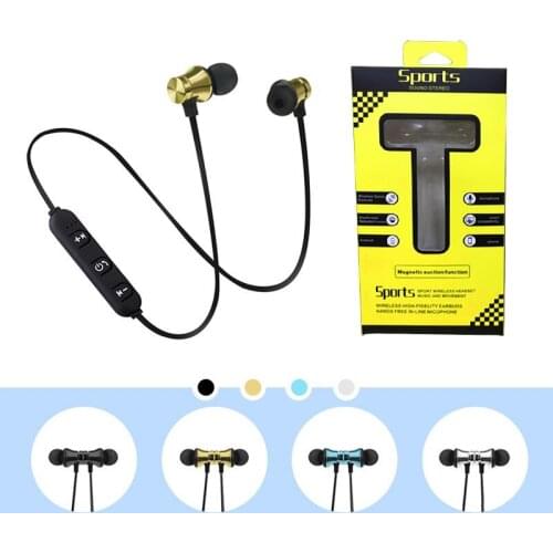 30 M10 Magnetic Bluetooth Earphone Wireless Running Sport Headphones Earphones With Mic Earbuds Bass Stereo BT 4.1 For iphone X