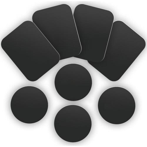 Metal Plate Disk Magnet Car Phone Holder iron Sheet Sticker For Magnetic Mobile Phone Holder Car Stand Mount Bracket accessories