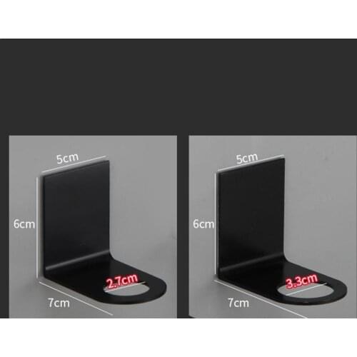 New Bathroom Organizer Wall Mounted Shampoo Bottle Liquid Shower Hanger Rack Self Gel Shelf Soap Holder Adhesive Shelves L1R2