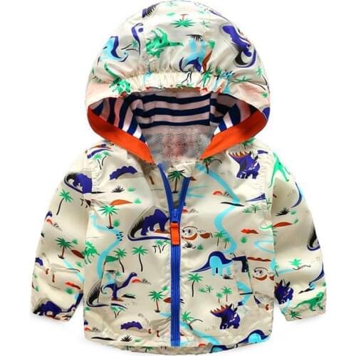 Coat 2019 Dress Defence Windbreaker 1-3 Year Baby Autumn And Autumn Cartoon Western Style Childrens Garment Charge Clothes K1