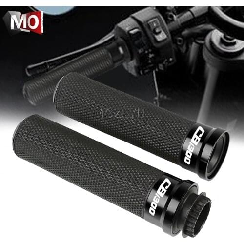 7/8" 22MM Motorcycle Anti-skid Handlebar Grips Cover Slider Protector Cap Hand Bar End For Honda CB1300 / X4 SC38 CB 1300